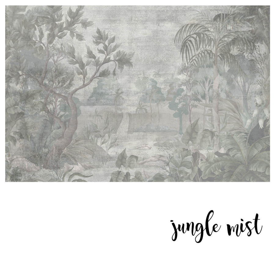 Jungle Mist - Zidna Tapeta - Mural