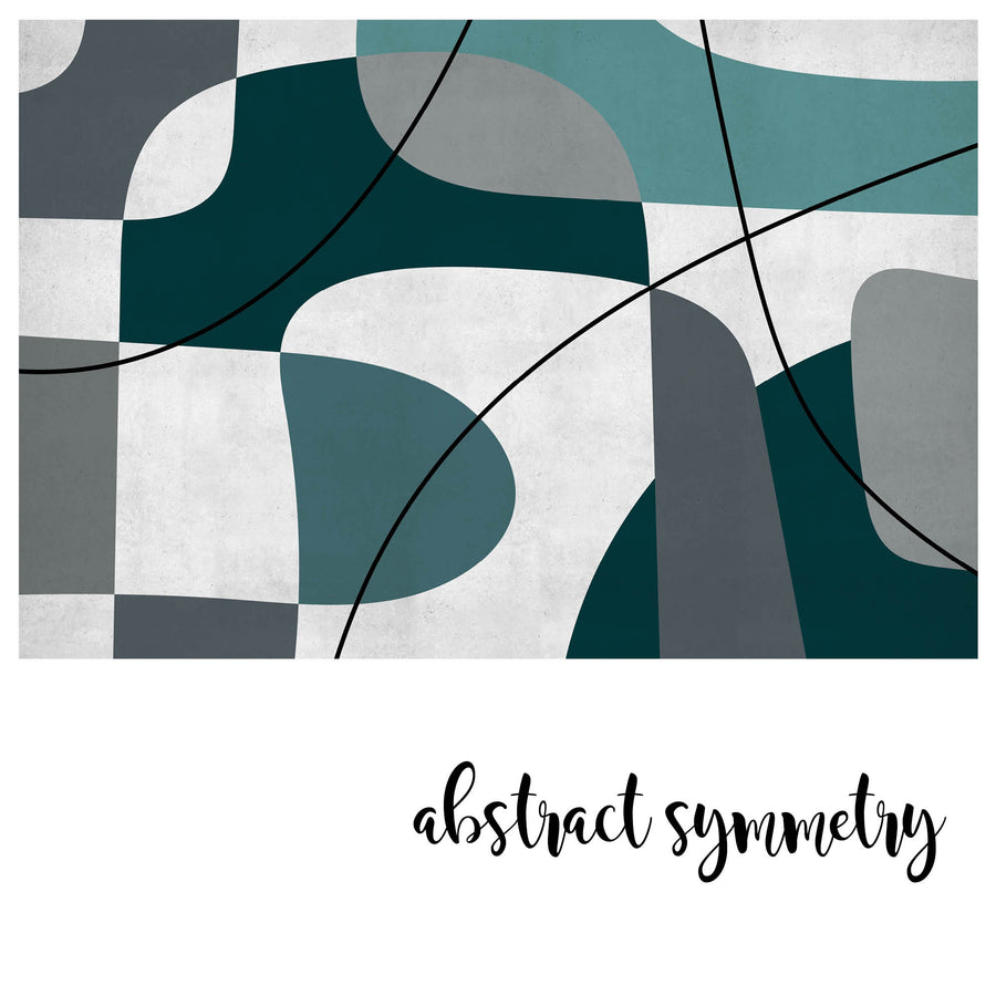 Abstract Symmetry - Zidna Tapeta - Mural