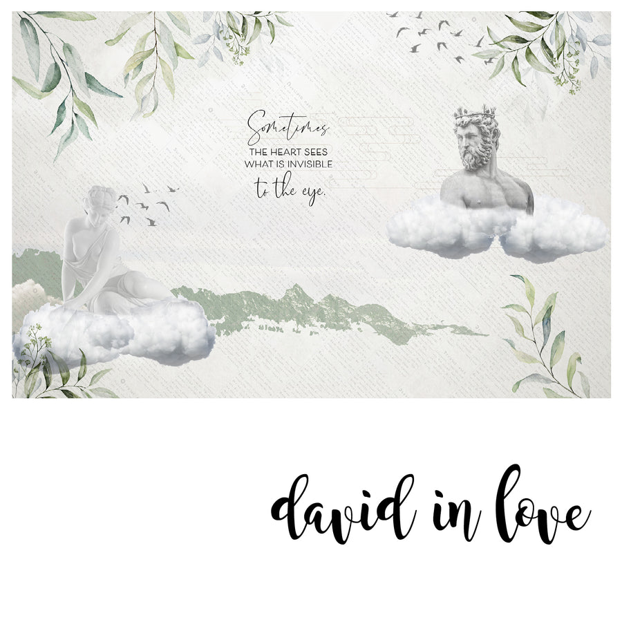 David in Love - Zidna Tapeta - Mural