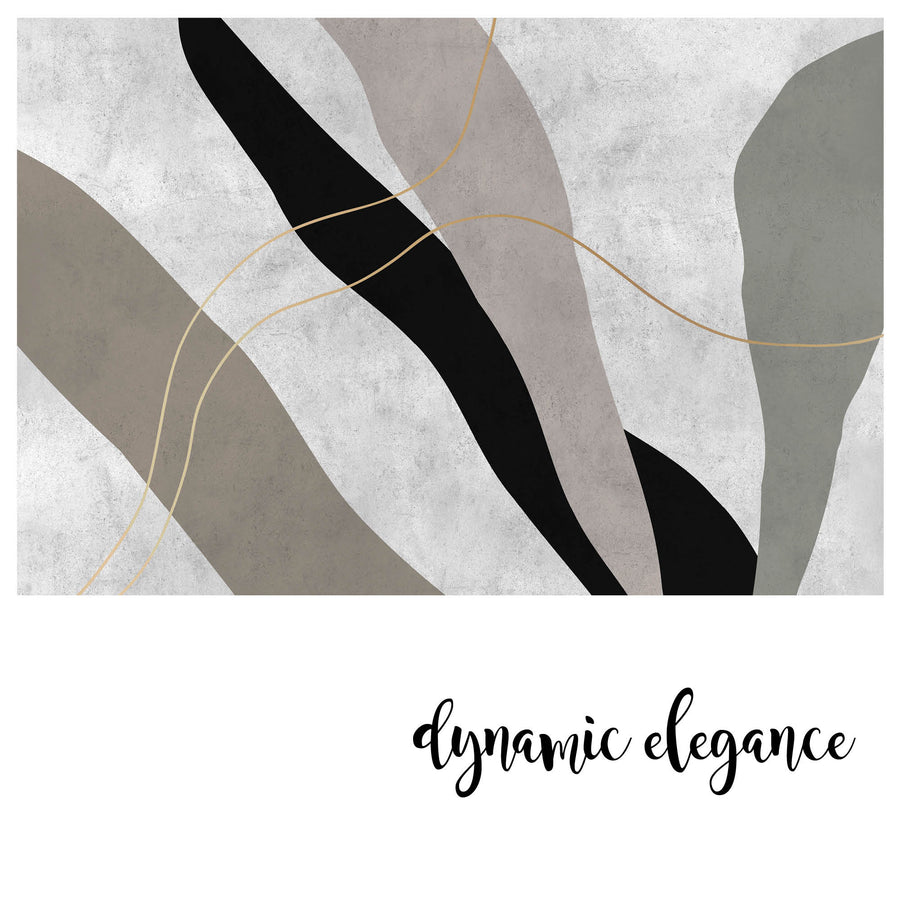 Dynamic Elegance - Zidna Tapeta - Mural
