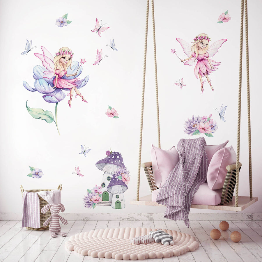 *RASPRODAJA* Fairy Tale @HIAWorkshop® - Naljepnice za zid dječje sobe
