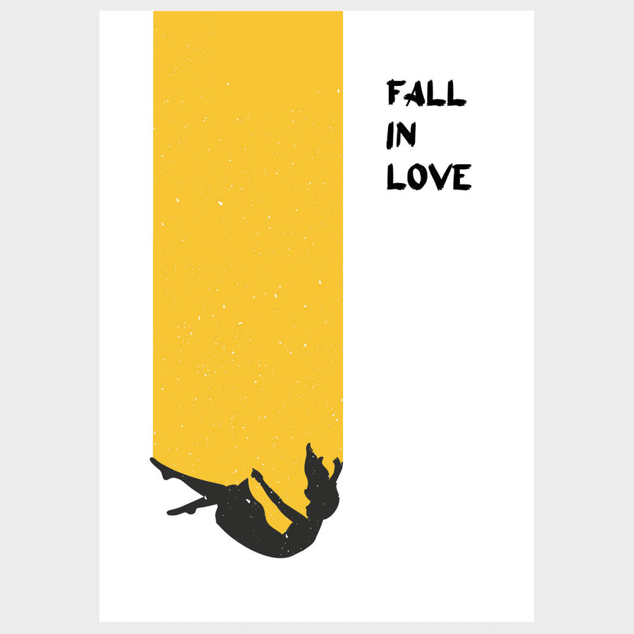 Fall In Love - Posteri (bez okvira) ili Slike Na Platnu (spremne za na zid)