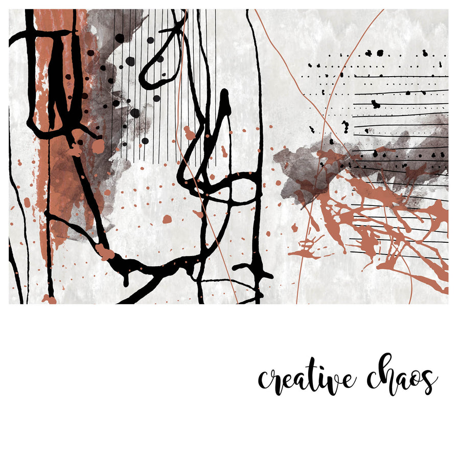 Creative Chaos - Zidna Tapeta - Mural