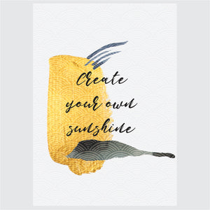 *RASPRODAJA* Your Own Sunshine - Posteri (bez okvira) ili Slike Na Platnu (spremne za na zid)