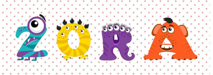 HIA Kids - Monster Letters - personalizirana ilustracija