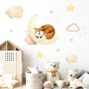 Dreaming Fox @HIAWorkshop® - Naljepnice za zid dječje sobe