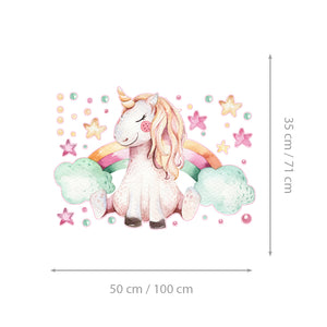 Dreamy Unicorn - Naljepnice za zid dječje sobe