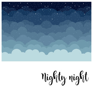 Nighty Night - Zidna Tapeta - Mural