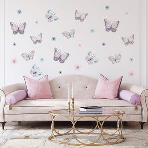 Blush Butterflies- Naljepnice za zid