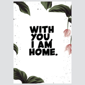 With You I Am Home- Komplet ilustracija za dom