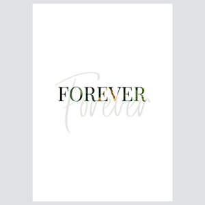 Always & Forever Black - Posteri (bez okvira) ili Slike Na Platnu (spremne za na zid)