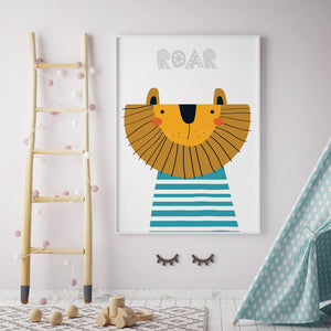 Roar - ilustracija za dječju sobu