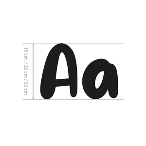 Borna Alphabet - Small - visina 15 cm