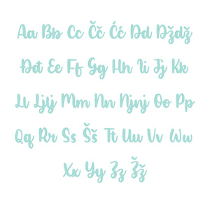 Antonija Alphabet - Medium - visina 20 cm