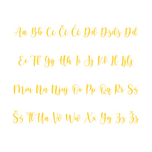 Kristina Alphabet - Large - visina 30 cm