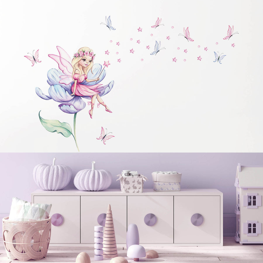 Fairy Tale Purple @HIAWorkshop® - Naljepnice za zid dječje sobe