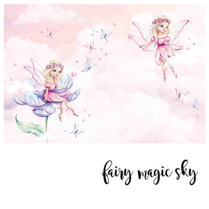 Fairy Magic Sky @HIAWorkshop® - Zidna Tapeta - Mural