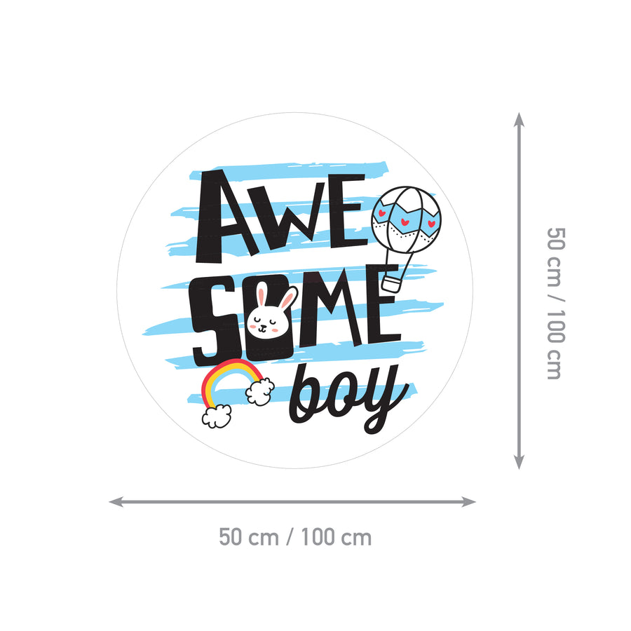 Awesome Boy - Naljepnica za zid dječje sobe
