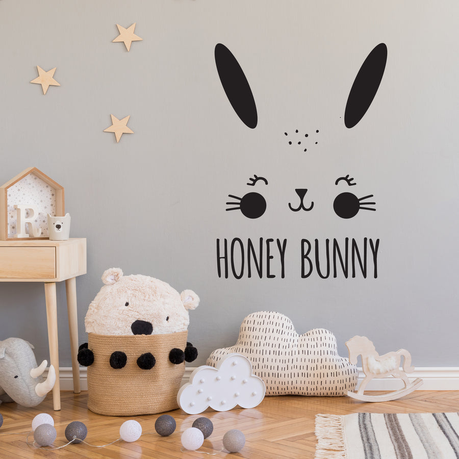 Honey Bunny - Naljepnica za zid dječje sobe