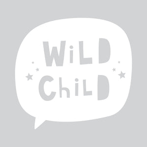 Wild Child - Naljepnica za zid dječje sobe