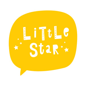 Little Star - Naljepnica za zid dječje sobe
