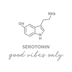 Serotonin - Naljepnica za zid