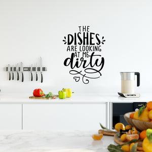 Dirty Dishes - Naljepnica za zid