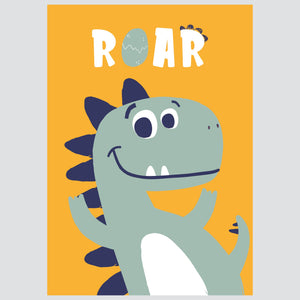 Komplet Ilustracija Za Dječju Sobu - Dinosaur Roar - Komplet Ilustracija Za Dječju Sobu, 3 Kom.