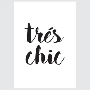 Tres Chic - Posteri (bez okvira) ili Slike Na Platnu (spremne za na zid)