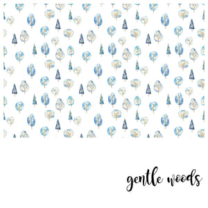 Gentle Woods - Zidna tapeta za dječju sobu - Pattern