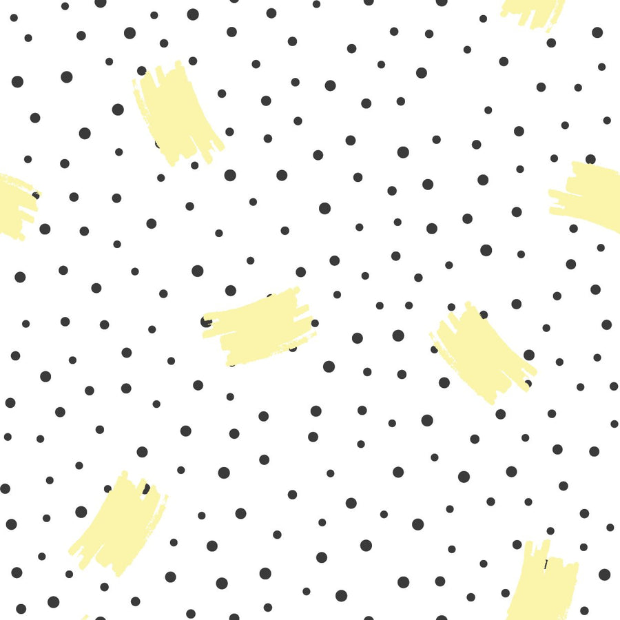 Zidna Tapeta Za Dječju Sobu - Pattern - Dots&Strokes Zidna Tapeta Za Dječju Sobu - Pattern
