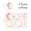 Naljepnice za zid dječje sobe | Girly Moonlight - Slika 2