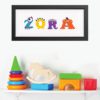 Personalizirani dječji poster ili slika na platnu | Monster Letters