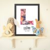 Personalizirani dječji poster ili slika na platnu | Flower Blooms