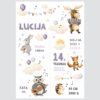 Personalizirani dječji poster ili slika na platnu | Purple Forest Orchestra | HIAWorkshop® - Slika 2