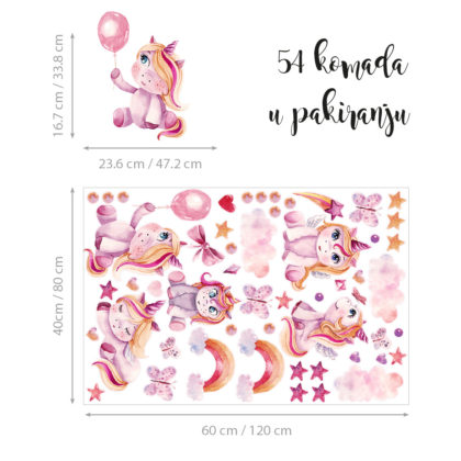 Naljepnice za zid dječje sobe | Believe in Magic