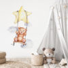 Naljepnice za zid dječje sobe | Swinging Teddy