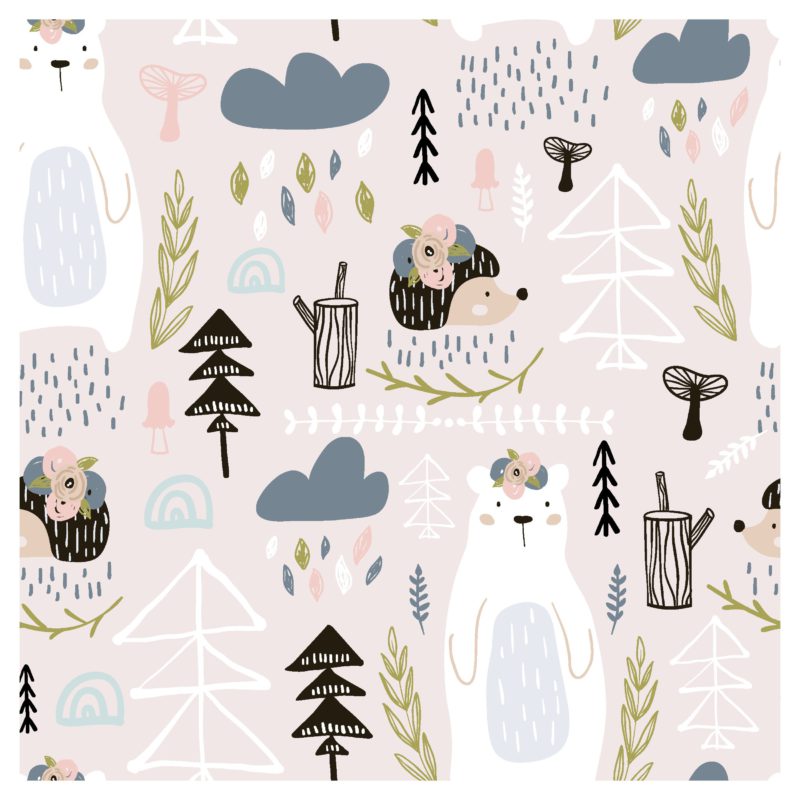 Zidna Tapeta Za Dječju Sobu - Pattern