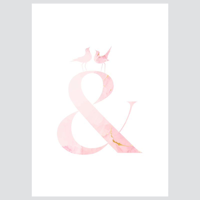 Posteri ili Slike na platnu | Always & Forever Pink - Slika 4