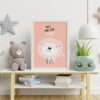 Poster ili Slika na platnu za dječju sobu | Wild and Cute