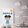 Poster ili Slika na platnu za dječju sobu | Pomalo