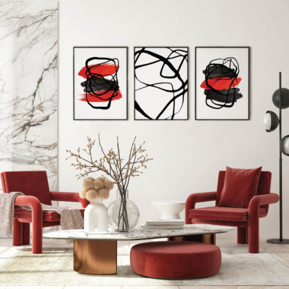 Posteri ili Slike na platnu | Caged Motion