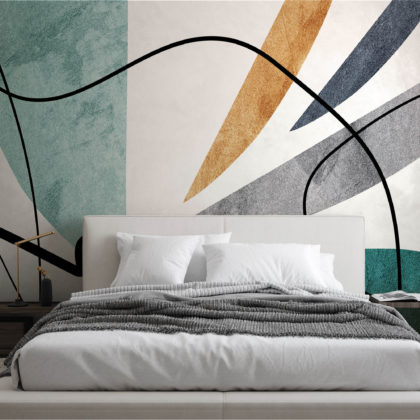 Tapete za zid | Dizajnerski Mural | Abstract Joy