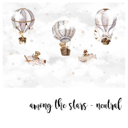 Zidna Tapeta Za Dječju Sobu | Among The Stars Neutral | HIAWorkshop®