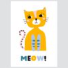 Dječji posteri ili slike na platnu | Meow - Slika 3