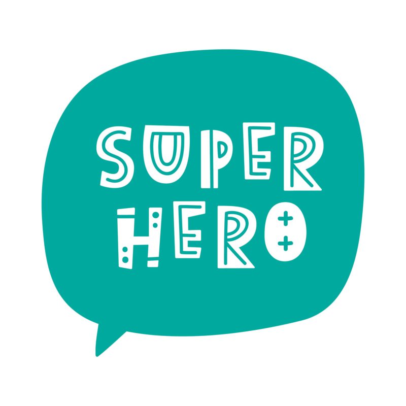 Naljepnica za zid dječje sobe | Super Hero - Slika 5
