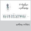 Naljepnice za zid | Medium Cactus - Slika 2