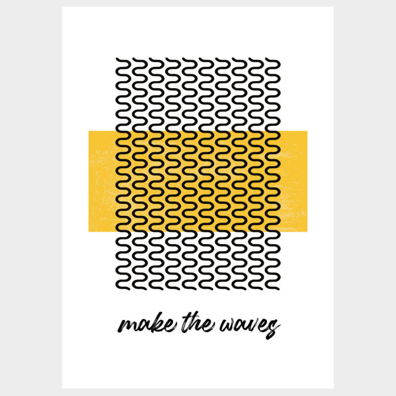 Posteri ili Slike na platnu | Make The Waves - Slika 3