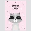 Ilustracija Za Dječju Sobu - Raccoon - Ilustracija Za Dječju Sobu