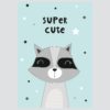 Ilustracija Za Dječju Sobu - Raccoon - Ilustracija Za Dječju Sobu